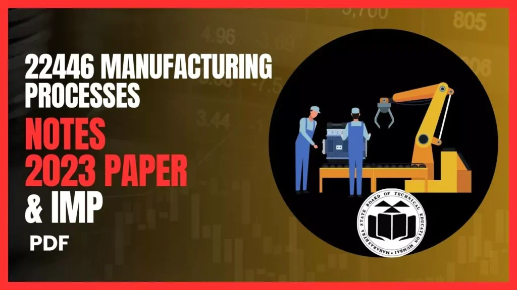 22446 MPR Manufacturing Processes 