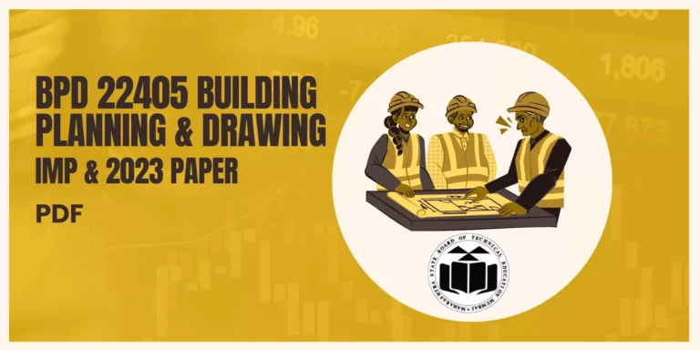 BPD 22405 Building Planning & Drawing IMP