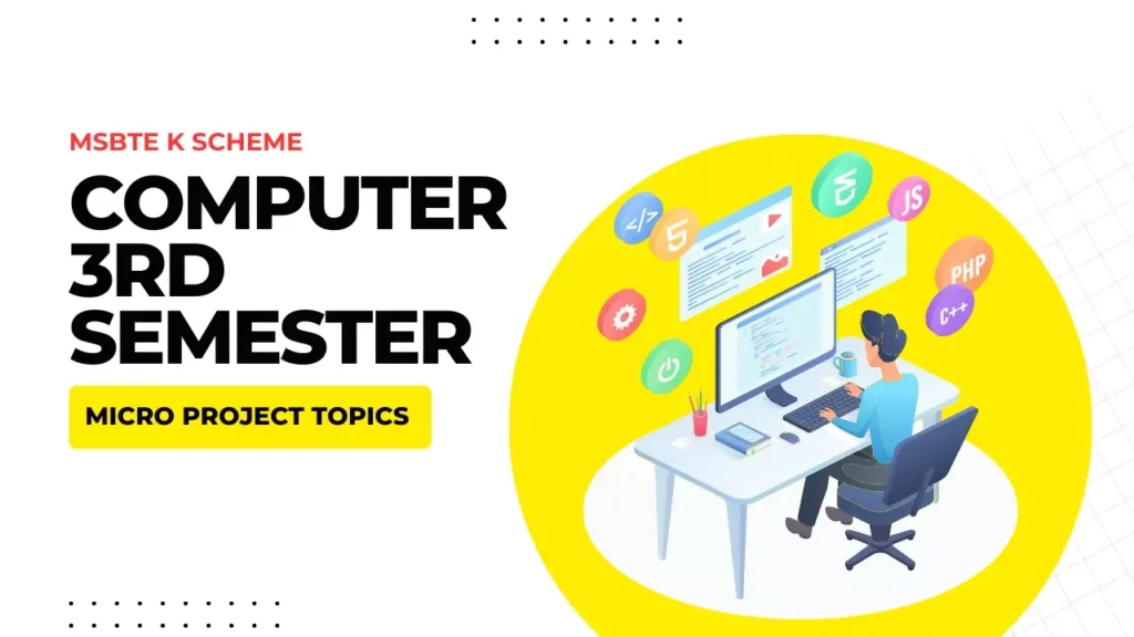 Computer 3rd Semester K Scheme Micro Project Topics