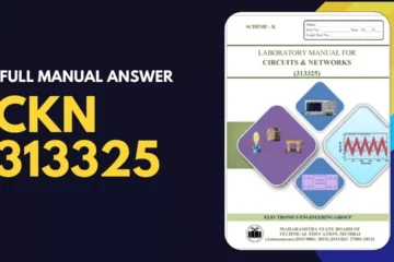 Circuits Networks 313325 CKN Manual Answer