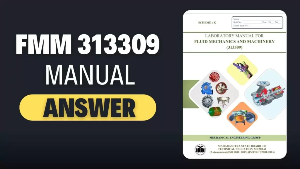 FMM 313309 Manual Answer MSBTE