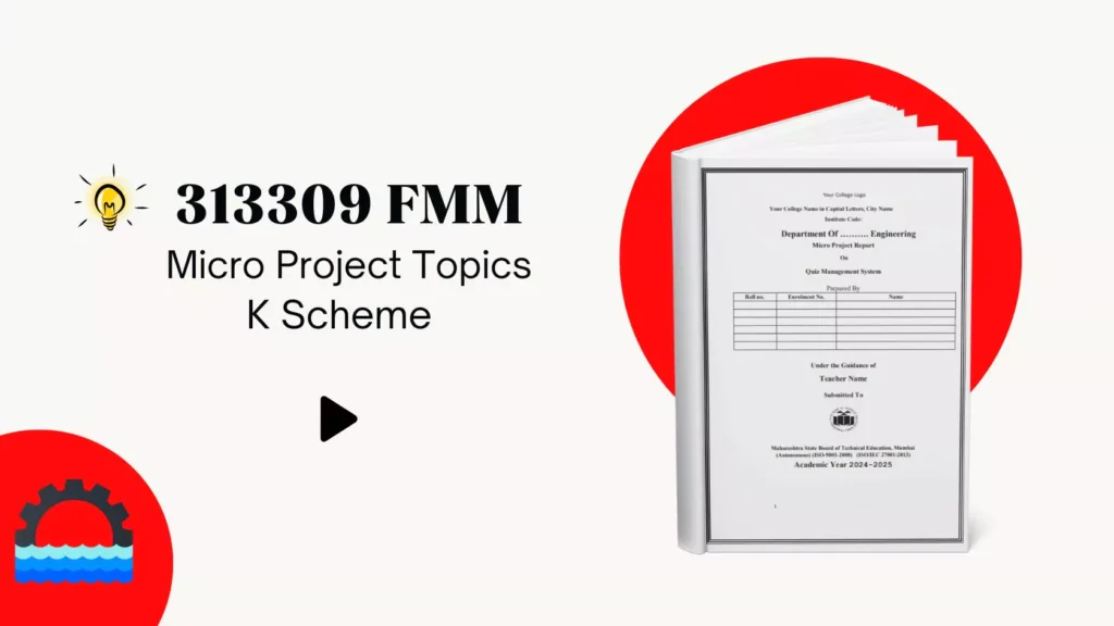 313309 FMM Micro Project Topics K Scheme