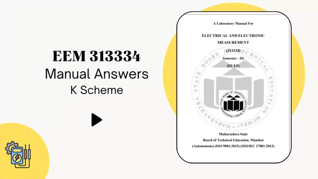 EEM 313334 Manual Answer