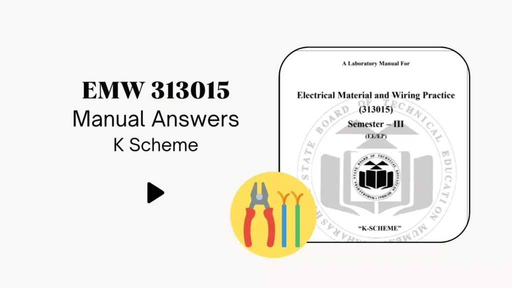 EMW 313015 Manual Answer