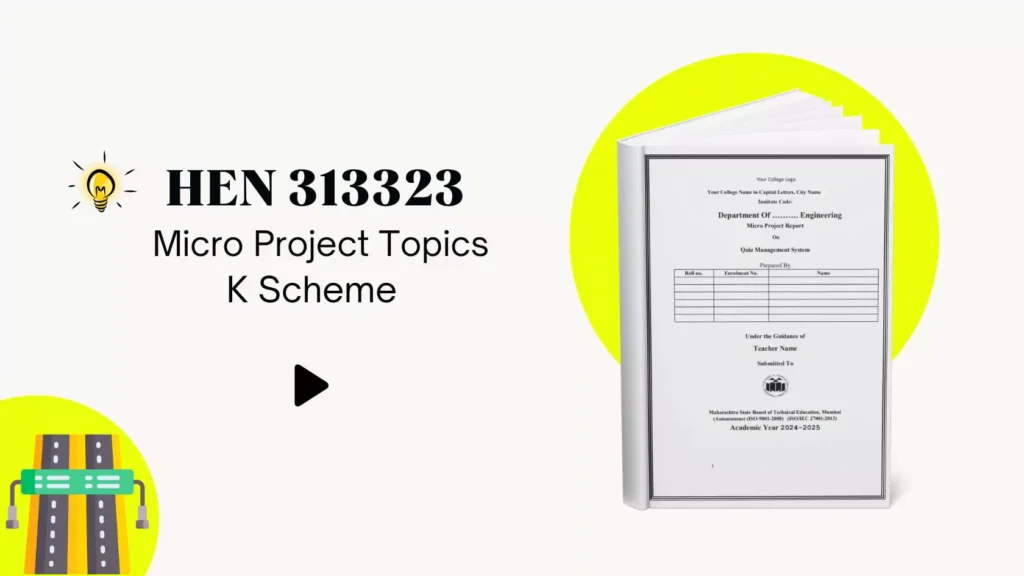 HEN 313323 Micro Project Topic