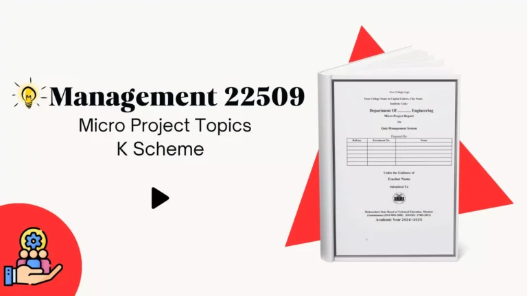 Management 22509 MAN Micro Project