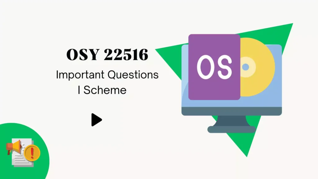 OSY 22516 IMP Question for MSBTE Winter 2024