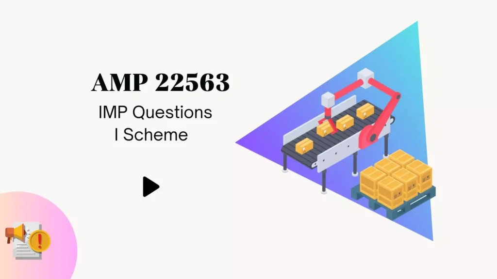 AMP 22563 IMP Questions for MSBTE Winter 2024 Exam