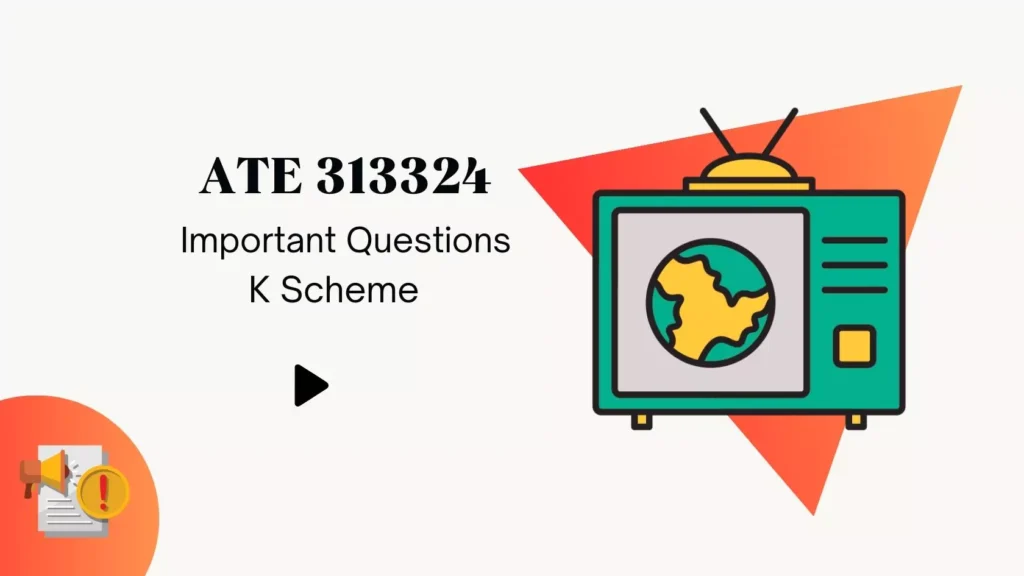 ATE 313324 IMP Questions for MSBTE Winter 2024 Exam