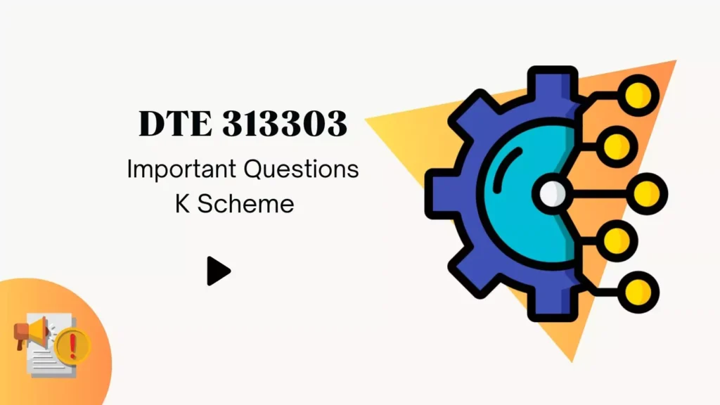 DTE 313303 IMP Questions for MSBTE Winter 2024 Exam