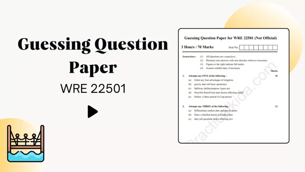 WRE 22501 Guessing Question Paper for MSBTE Winter 2024