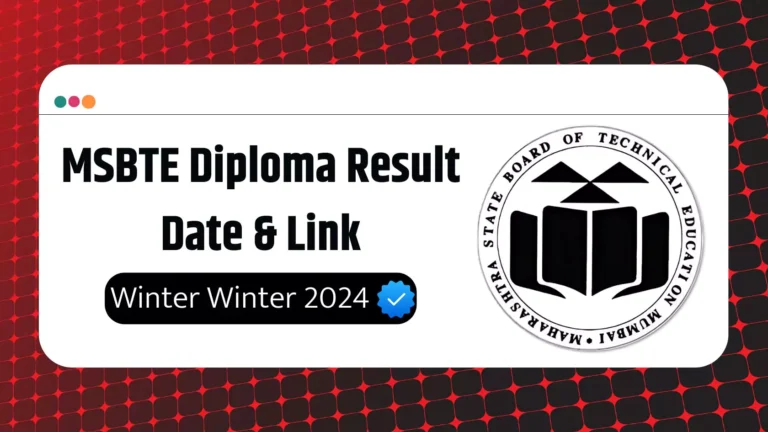 MSBTE Winter 2024 Result