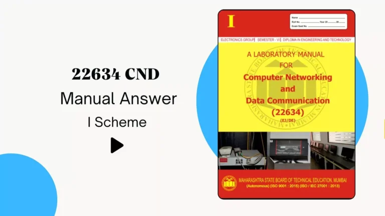 22634 CND Manual Answer