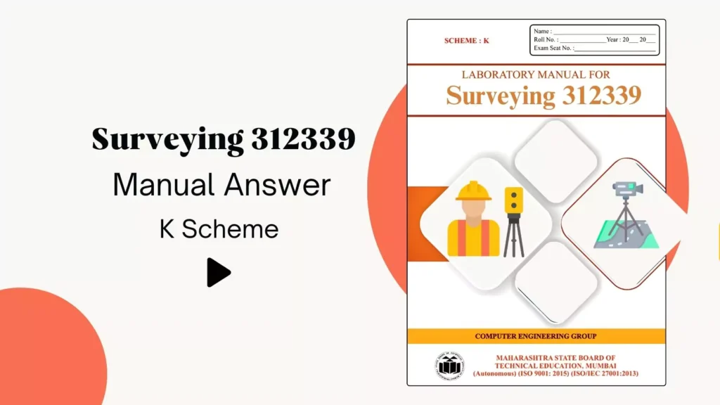 MSBTE Surveying 312339 Manual Answer
