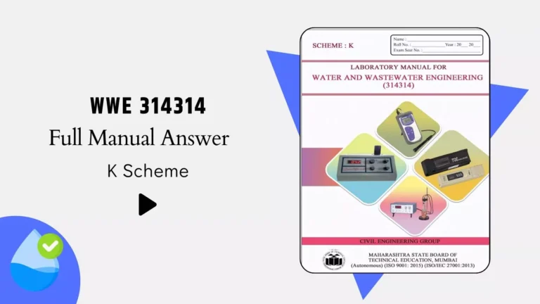 WWE 314314 Manual Answer MSBTE K Scheme PDF