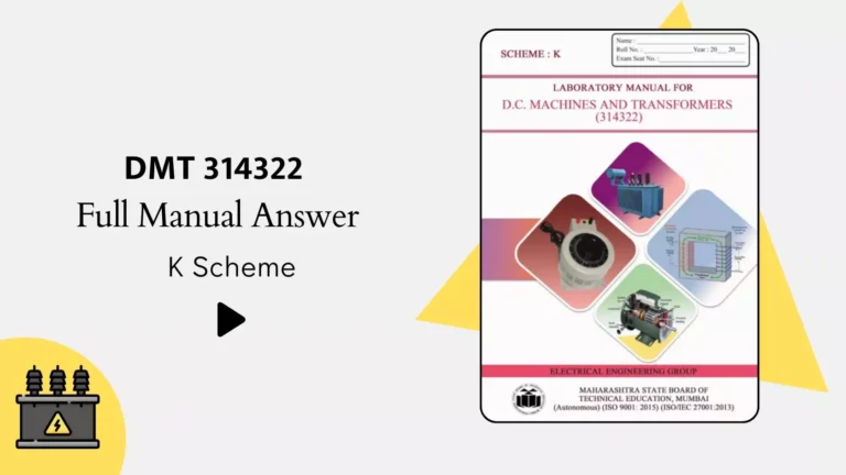 DMT 314322 Manual Answer PDF K Scheme