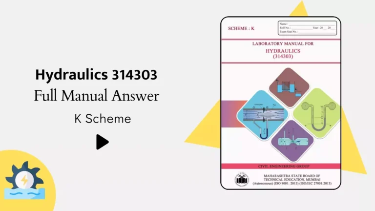 Hydraulics 314303 Manual Answer PDF