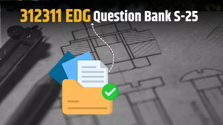 312311 EDG IMP Question Bank for MSBTE Summer 2025 Exam