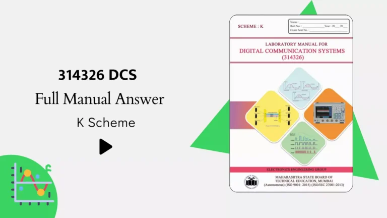 314326 DCS Digital Communication System Manual Answer
