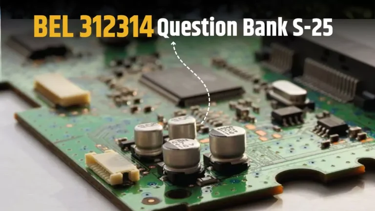 BEL 312314 IMP Question Bank for MSBTE Summer 2025 Exam