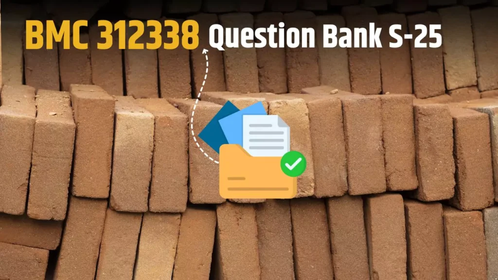 BMC 312338 IMP Question Bank for MSBTE Summer 2025 Exam