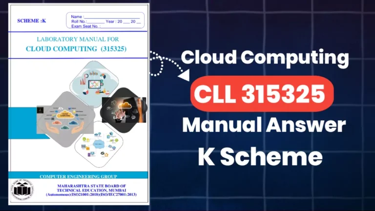 Cloud Computing CLC 315325 Manual Answer