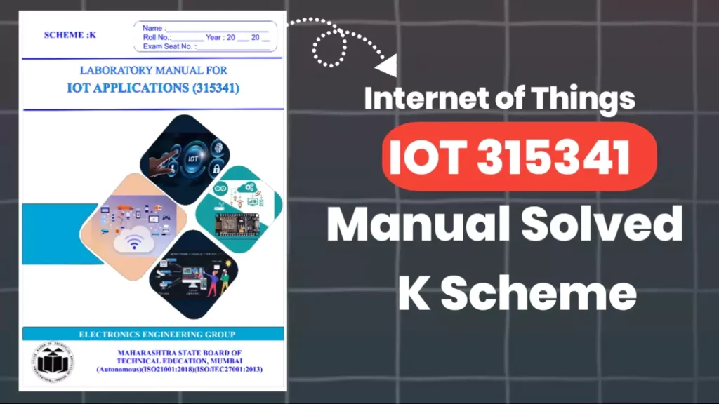 IOT Applications 315341 Manual Answer