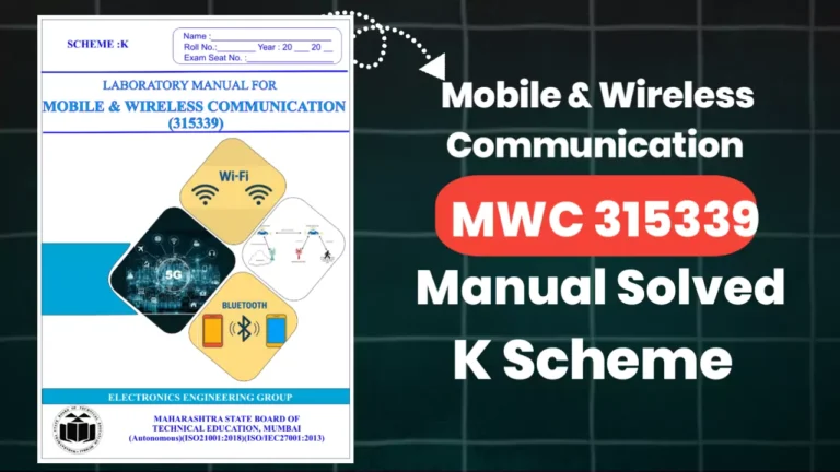 MWC 315339 Mobile and Wireless Communication Manual Answer