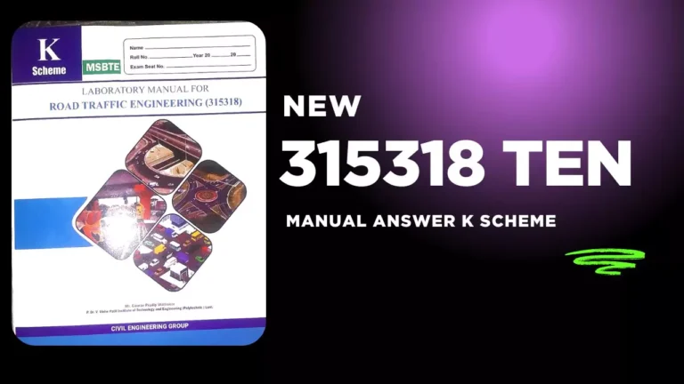 TEN Road Traffic Engineering 315318 Manual Answer