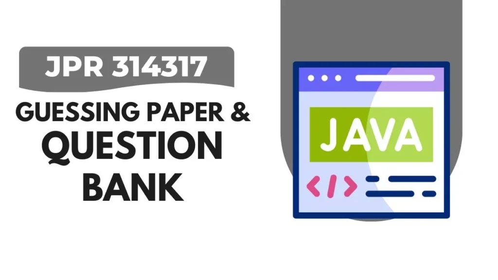 JPR 314317 Guessing Paper & IMP Question Bank