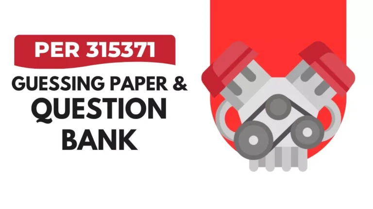 PER 315371 Guessing Paper & IMP Question Bank