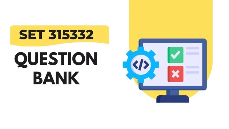 SET 315332 Software Engineering and Testing IMP Question Bank