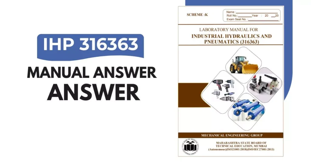 IHP 316363 Manual Answer