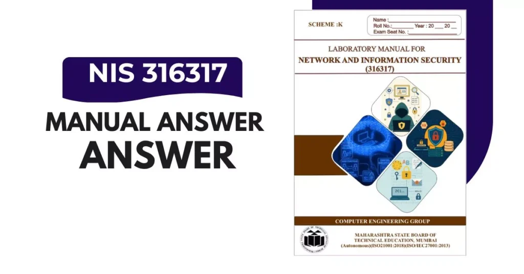NIS 316317 Manual Answer