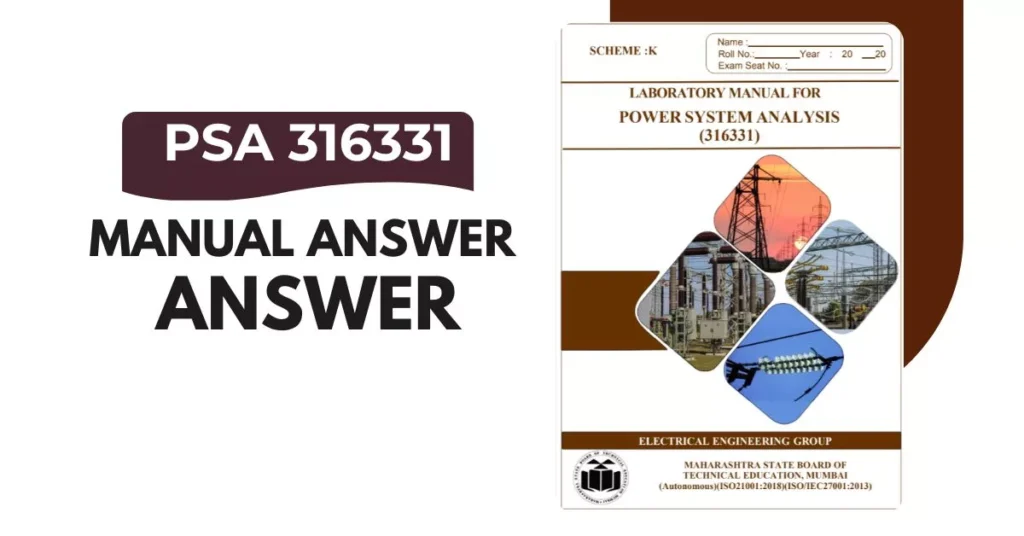 PSA 316331 Manual Answer