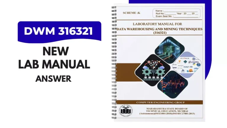 DWM 316321 Manual Answer