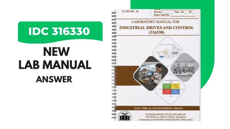 IDC 316330 Manual Answer Industrial Drives and Control