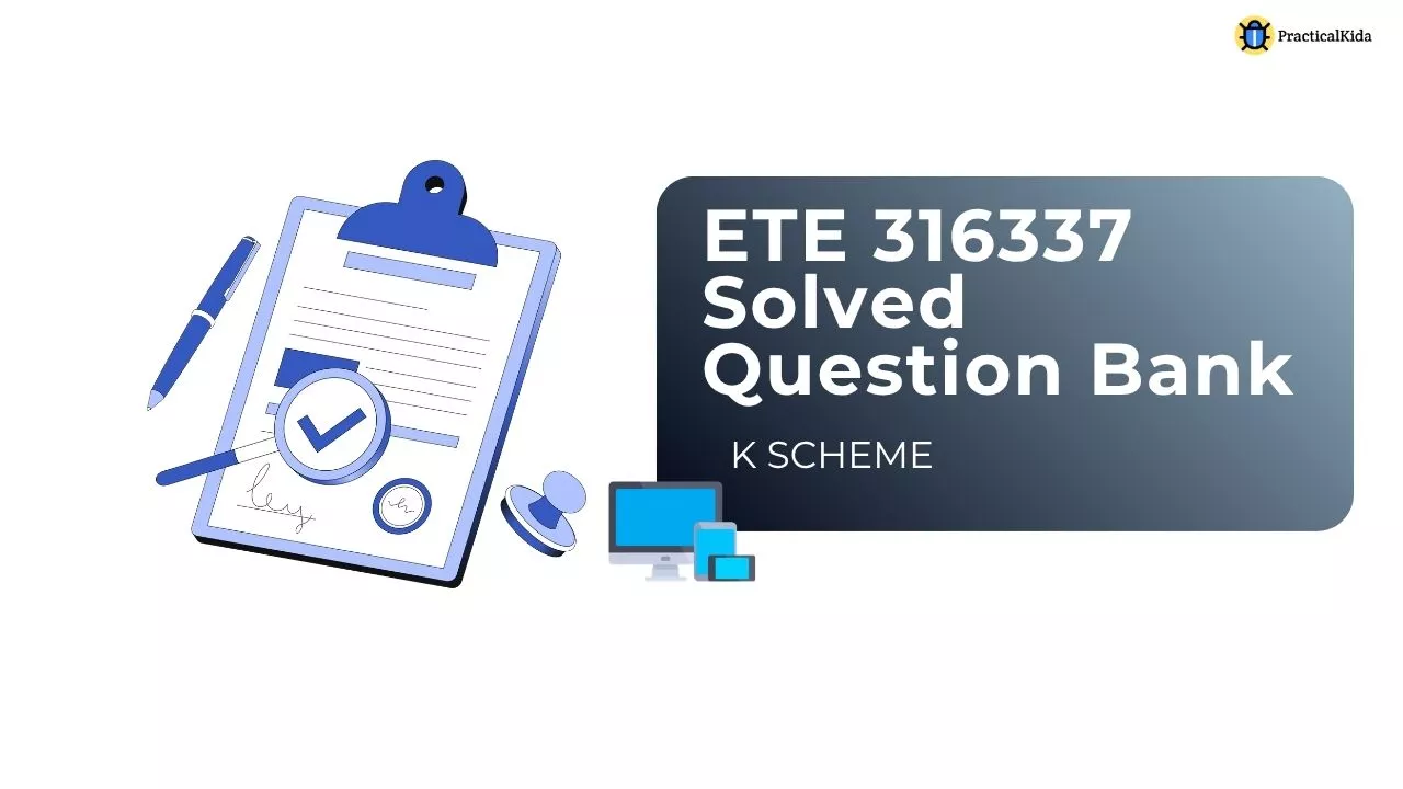 ETE Emerging Trends in Electronics 316337 IMP MCQ Question Bank