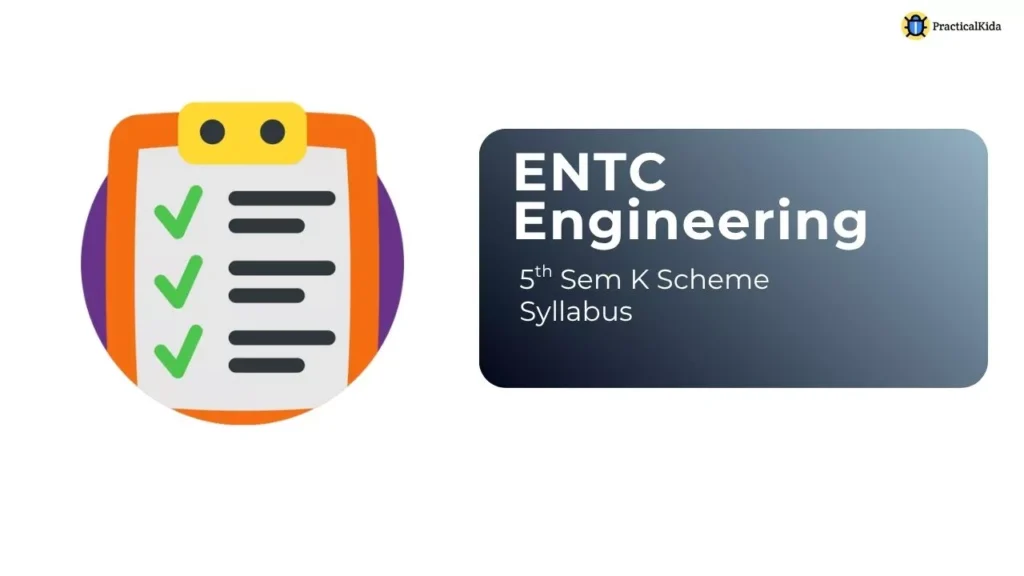 MSBTE ENTC Engineering 5th Semester K Scheme Syllabus